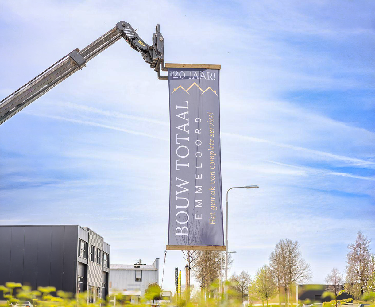 Spandoek met eigen ontwerp