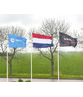 Bedrukte mastvlag - Glanspolyester - Config