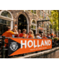 Oranje spandoek 'Trots op onze Helden'