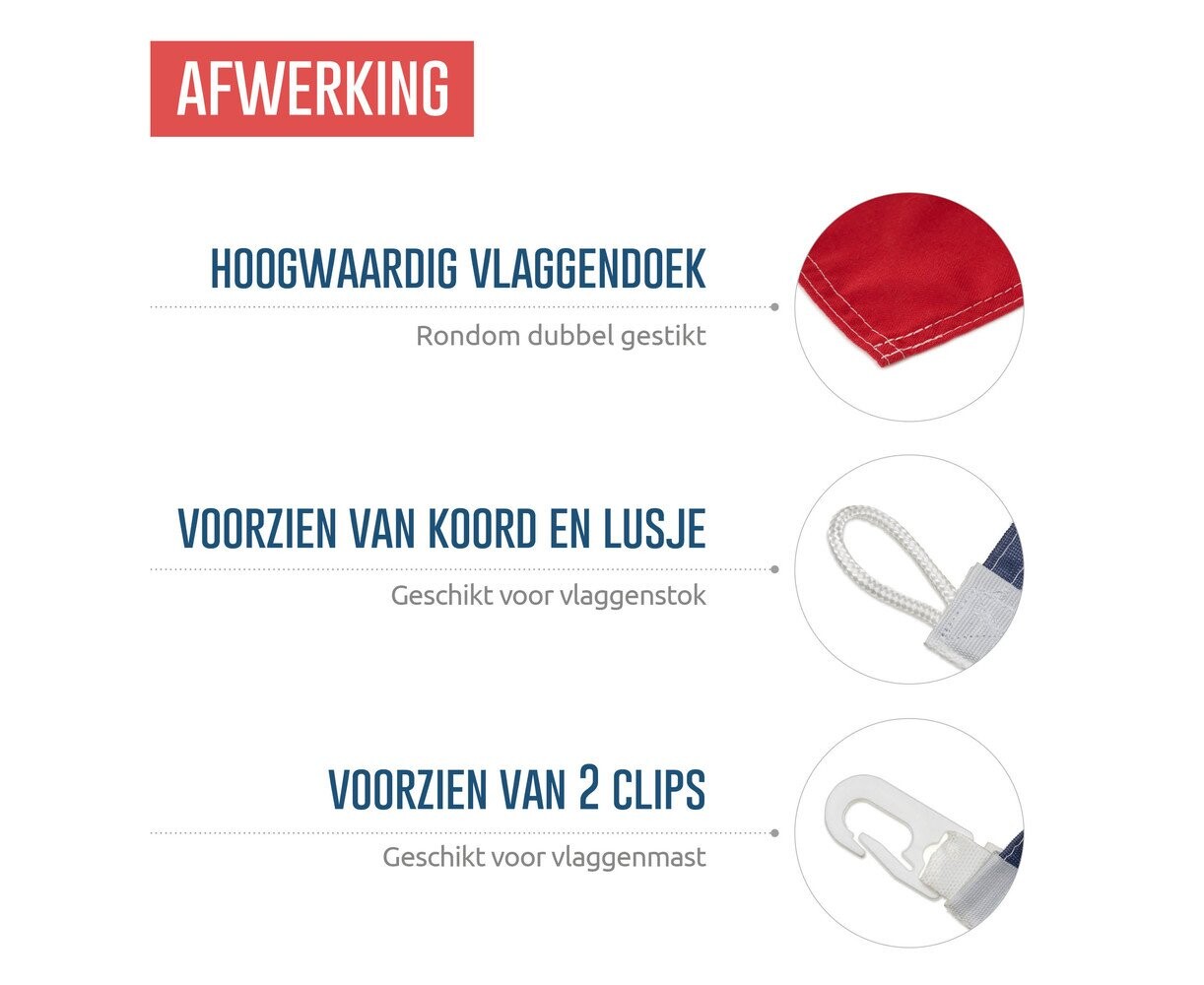 Bedrukte vlag - ECO