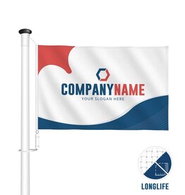 Bedrukte vlag - Longlife