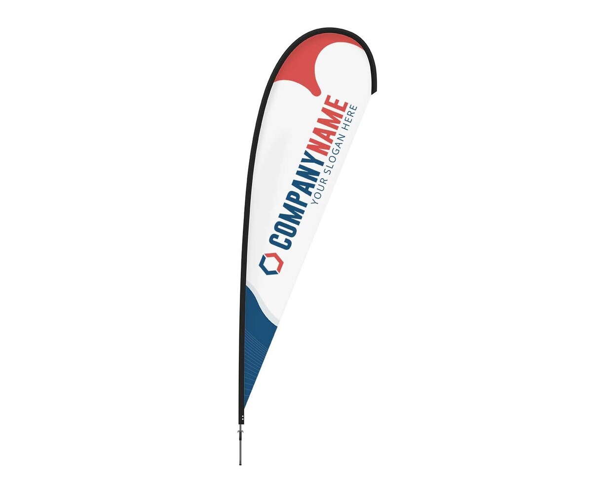 Beachvlag druppel