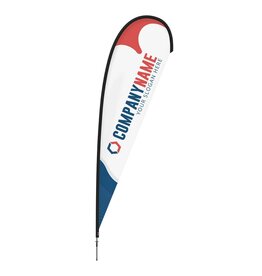 Beachvlag druppel