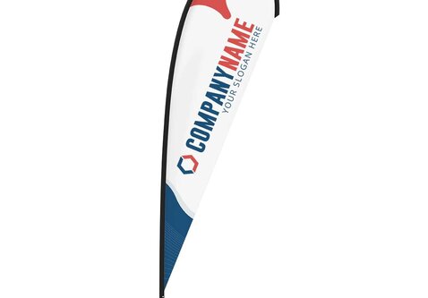 Beachvlag druppel