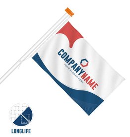 Bedrukte gevelvlag - Longlife