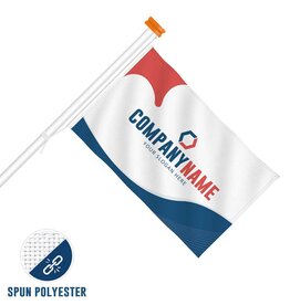 Bedrukte gevelvlag - Spunpolyester