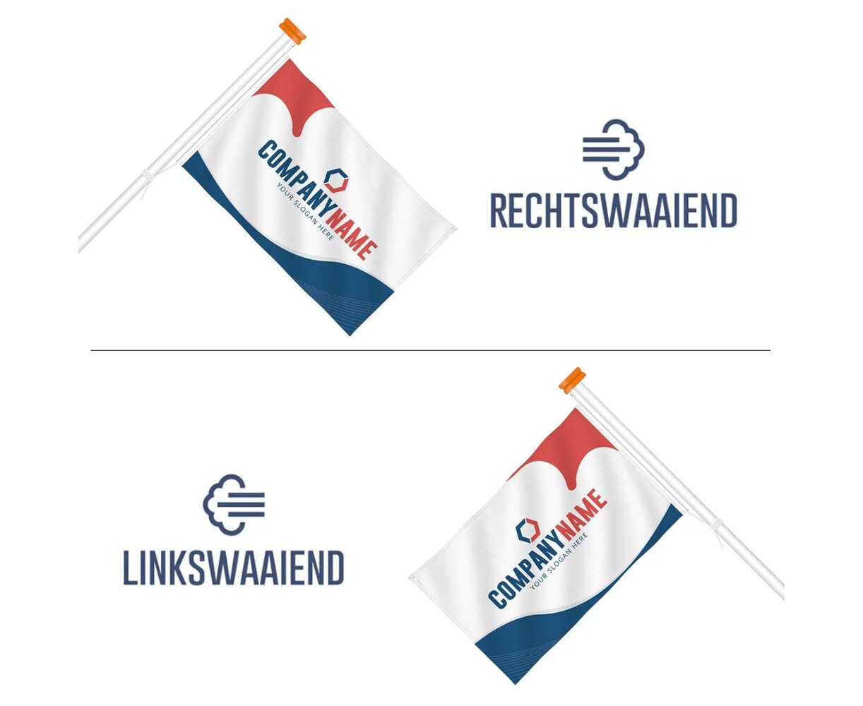 Bedrukte gevelvlag - Zeefdruk