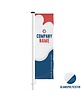 Bedrukte baniervlag - Glanspolyester - Snel