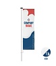 Bedrukte baniervlag - Eco - Snel