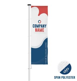 Bedrukte baniervlag - Spunpolyester
