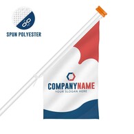 Bedrukte winkelvlag - Spunpolyester