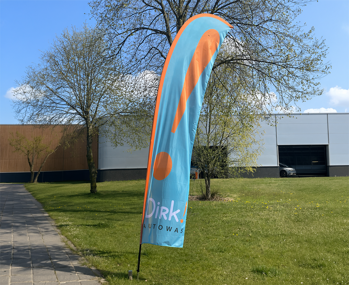 Beachvlag recht