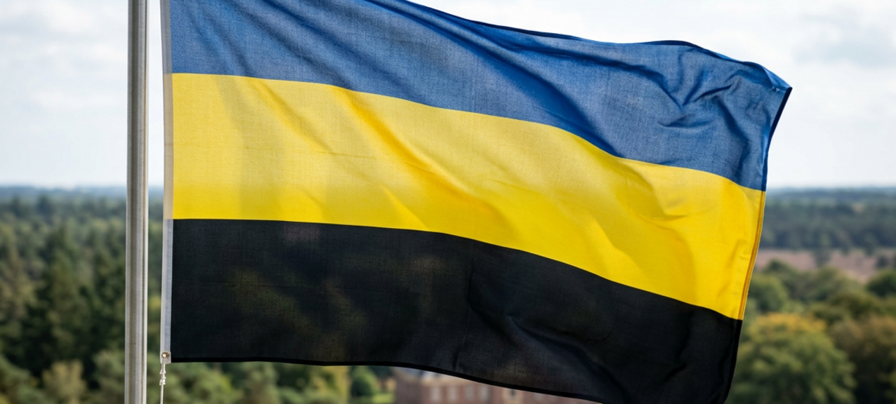 De vlag van Gelderland