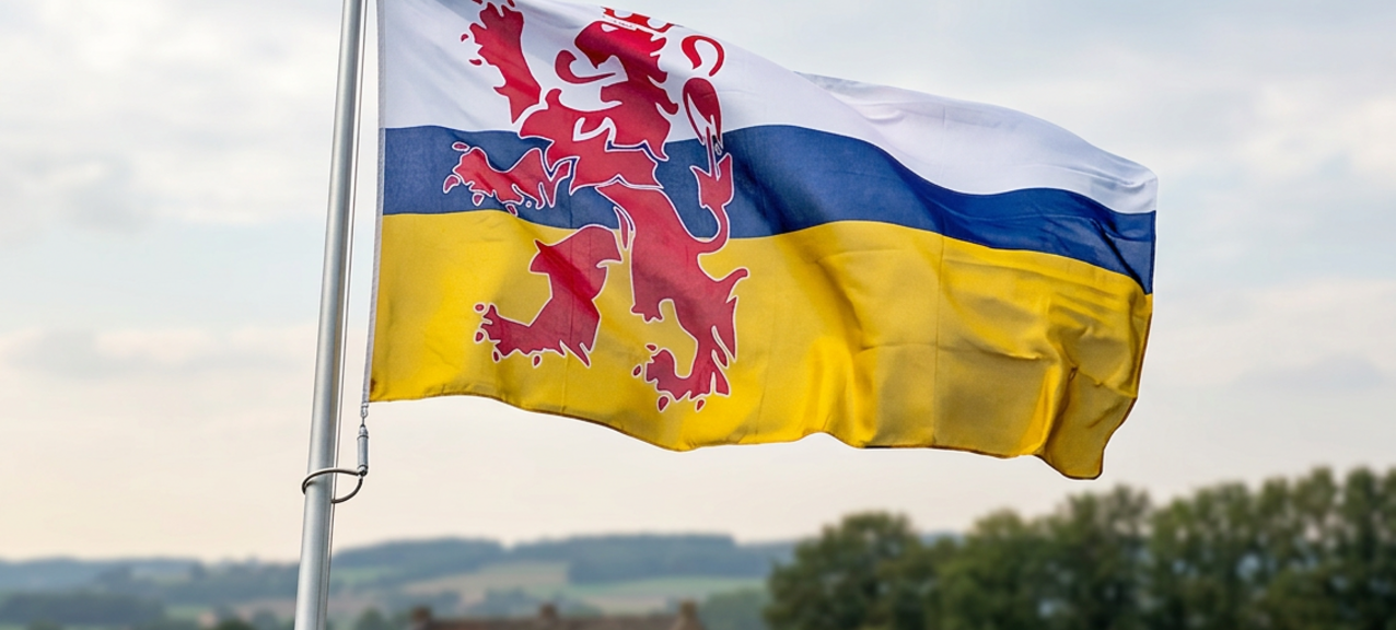 De vlag van Limburg