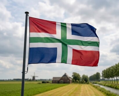 De vlag van Groningen