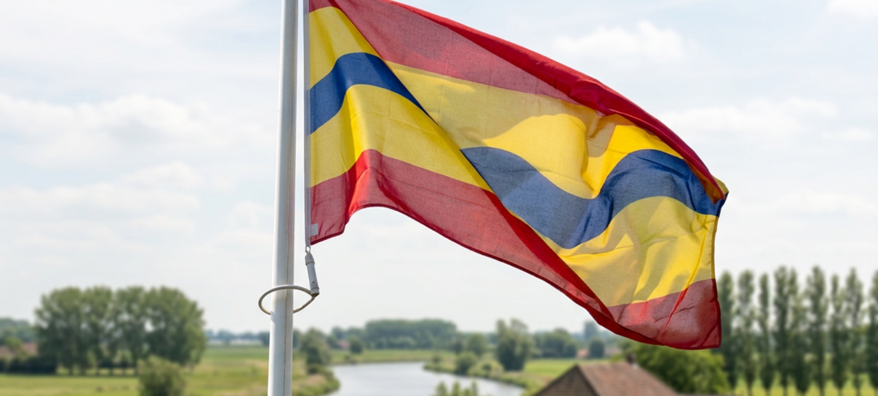 De vlag van Overijssel