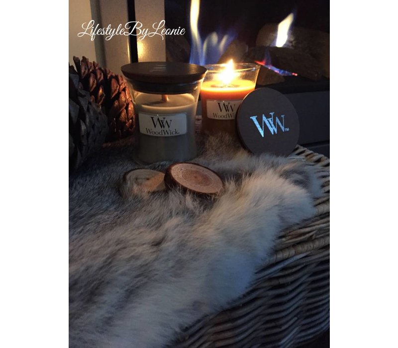 WoodWick Fireside mini