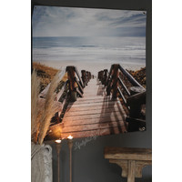 Tuinposter / doek Strand 100 cm