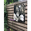 Tuinposter / doek Schaap 90 cm