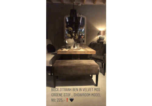 Bocx BOCX zitbank Ben Paris ebony