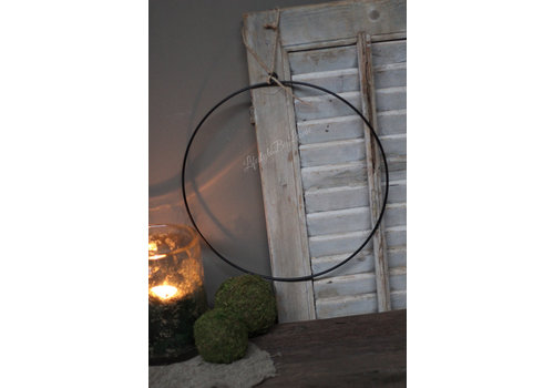 Metalen krans ring 40 cm
