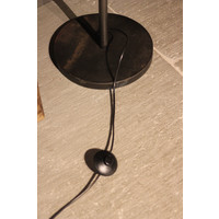 Vloerlamp schijfjes old black 150 cm