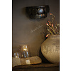 Wandlamp schijfjes Old black 40 cm