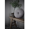 Rond velvet kussen Driftwood 40 cm