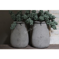 STILL ronde smalle hoge pot Old Grey 24 cm