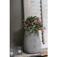 STILL ronde smalle hoge pot Old Grey 24 cm