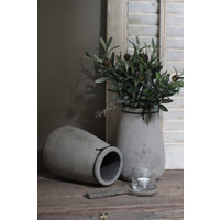 STILL ronde smalle hoge pot Old Grey 24 cm