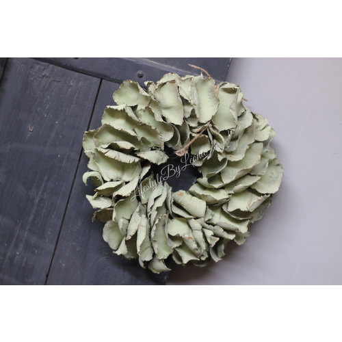 Krans Palm Petal green sage 25 cm 