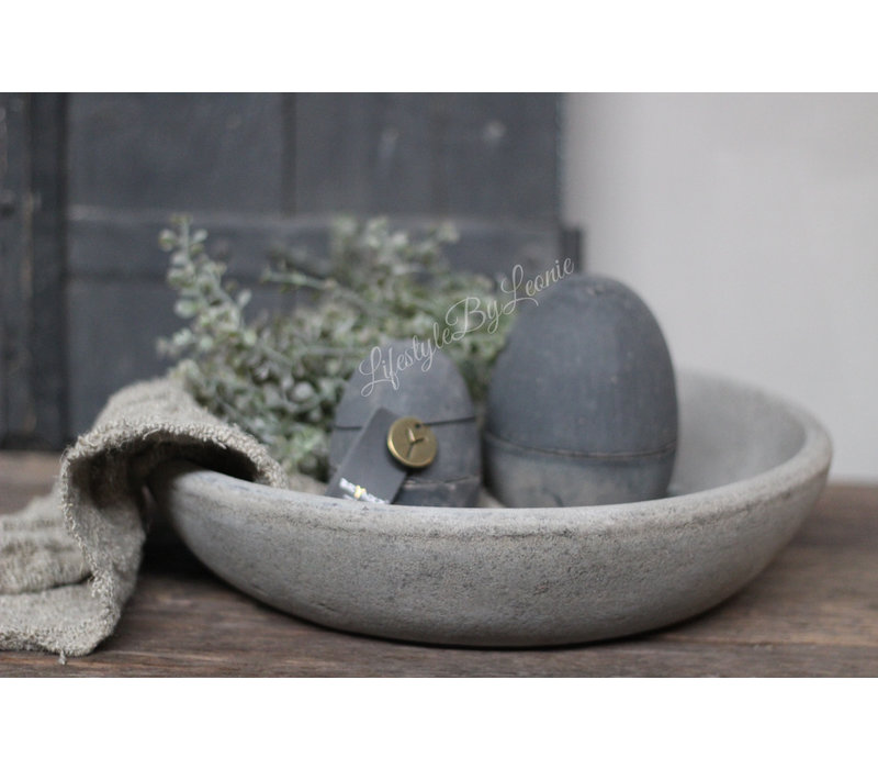 STILL stenen schaal Old grey 34 cm