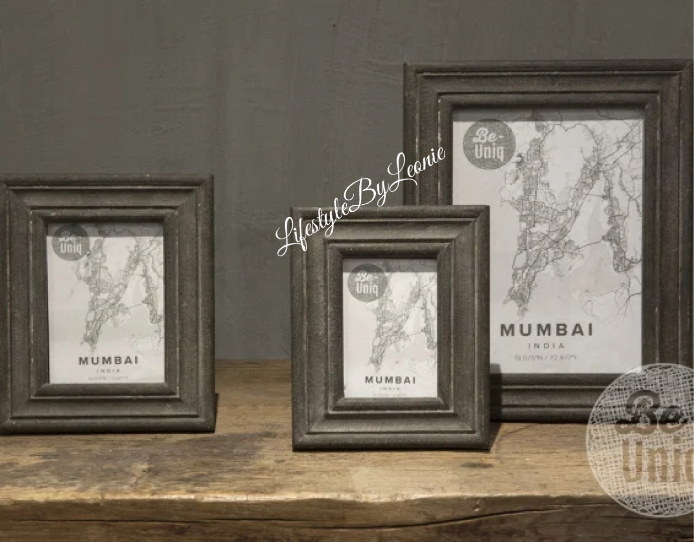 Soepel zo veel Meerdere Sobere houten fotolijst Mumbai - maat M - Lifestyle By Leonie