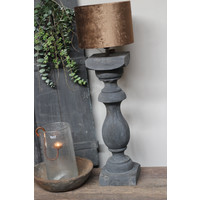 Baluster lampvoet Black sober 90cm