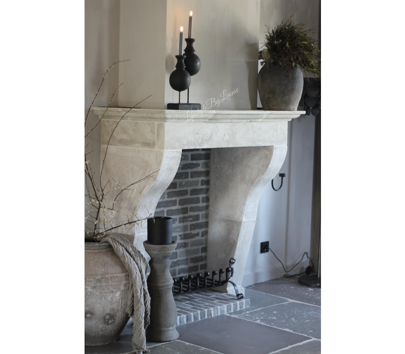 Wax LED dinerkaars Grey 15 cm set van 2
