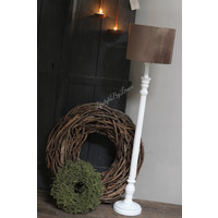 Smalle hoge lampvoet Off white 74 cm