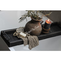 Aura Peeperkorn houten candle stand