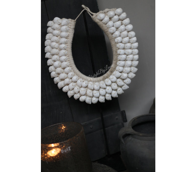 Schelpenketting White