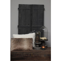 Stolp met houten voet Old grey L