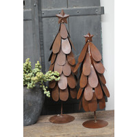 Sobere kerstboom Rusty 50 cm