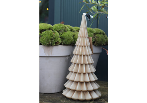 Kerstboom kaars Outdoor Dessert  40 cm