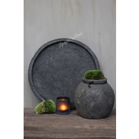 STILL old brown ronde kruik Kendal 18 cm