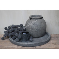 STILL old brown ronde kruik Kendal 18 cm