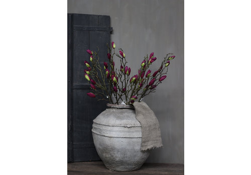 Namaak tak Magnolia in knop Dark purple 86 cm