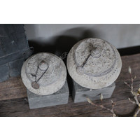 Set kruikjes met deksel Nepal 15 cm