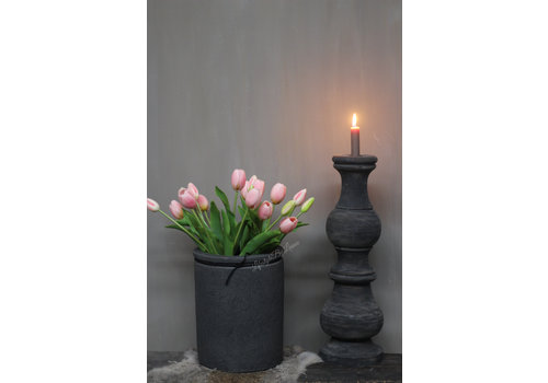 STILL hoge rechte pot Dark grey 28 cm STILL hoge rechte pot Dark grey 28 cm