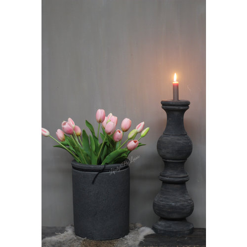 STILL hoge rechte pot Dark grey 28 cm  STILL hoge rechte pot Dark grey 28 cm