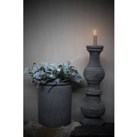 STILL hoge rechte pot Dark grey 28 cm