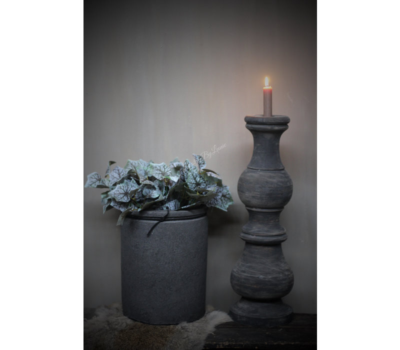 STILL hoge rechte pot Dark grey 28 cm